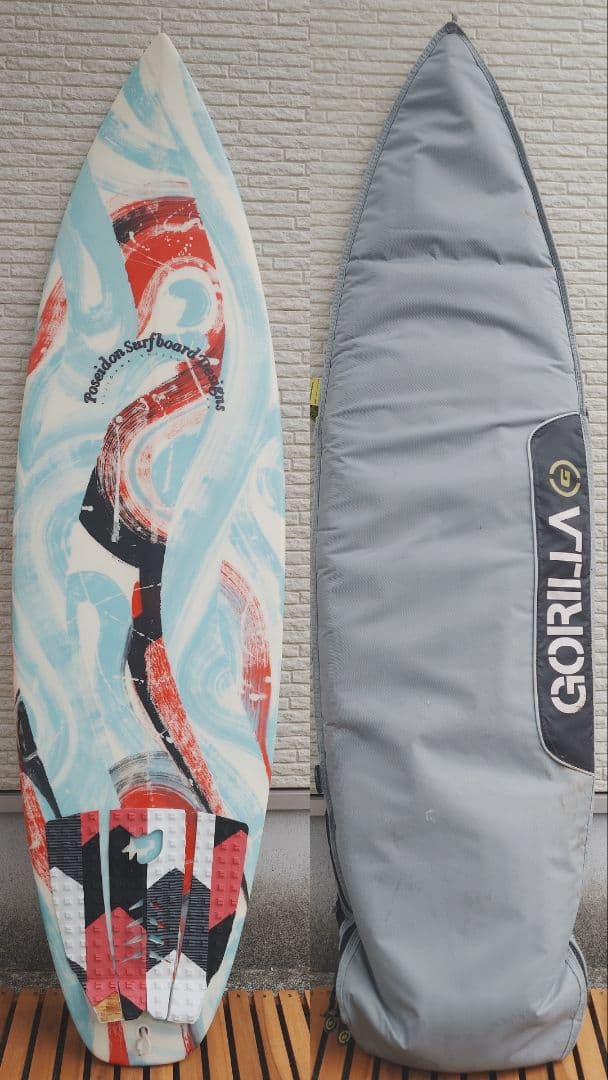 超軽量 EPSサーフボード 5,9 ハードケース付