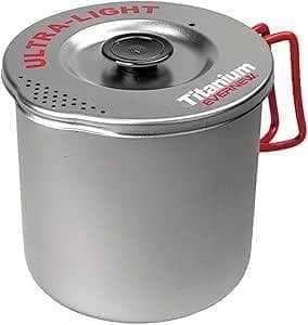 ☆新品未使用☆エバニュー Ti Pasta pot 1000 ECA54