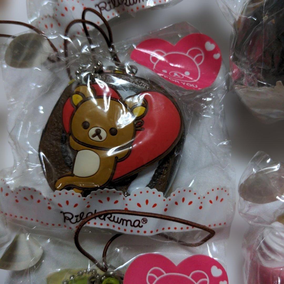 希少激レア　Rilakkuma リラックマカフェスイーツ　8点セット　スクイーズ
