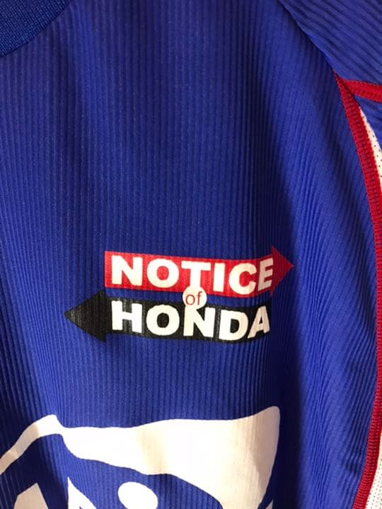非売品MIZUNO NOTICEofHONDA「18」本田圭佑長袖Oユニフォーム