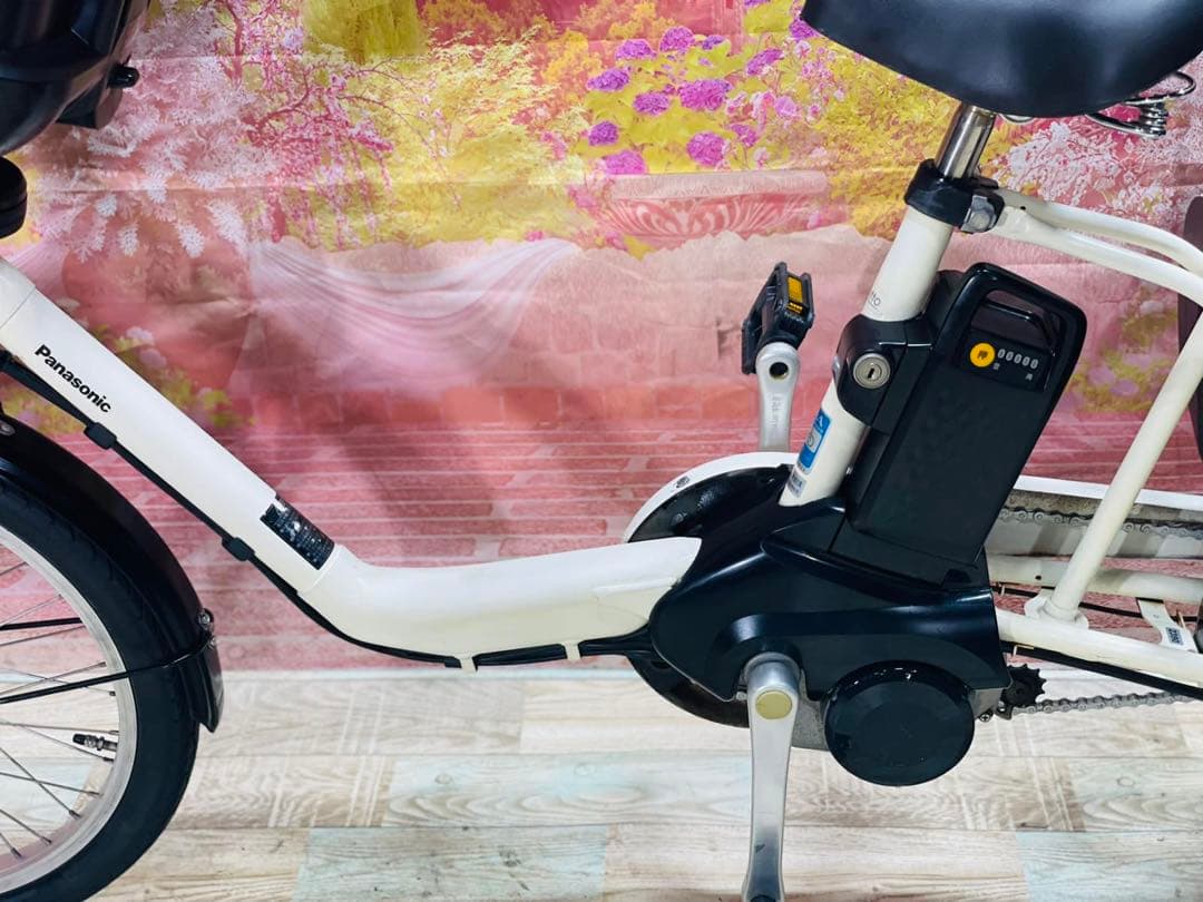 K2390 電動自転車パナソニック子供乗せ 20インチ 送料無料