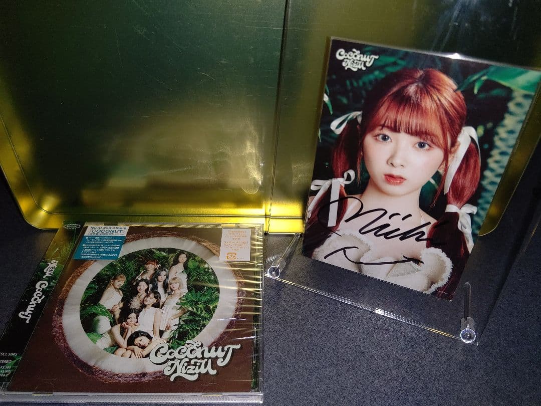 NiziU　MIIHI　ミイヒ　本人直筆サイン入りフォトカード　10代ラスト年