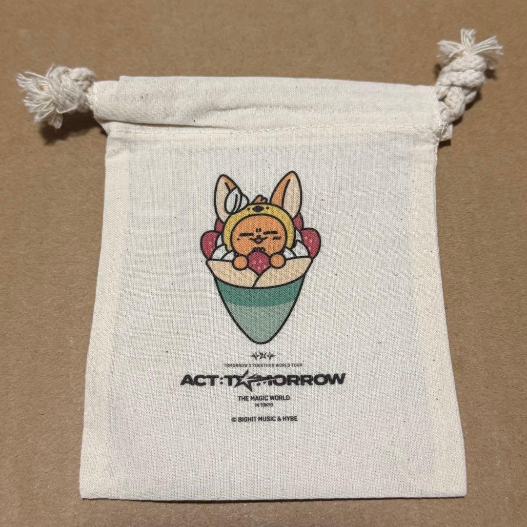 ヨンジュン　巾着　東京　会場　ACT : TOMORROW TXT 4