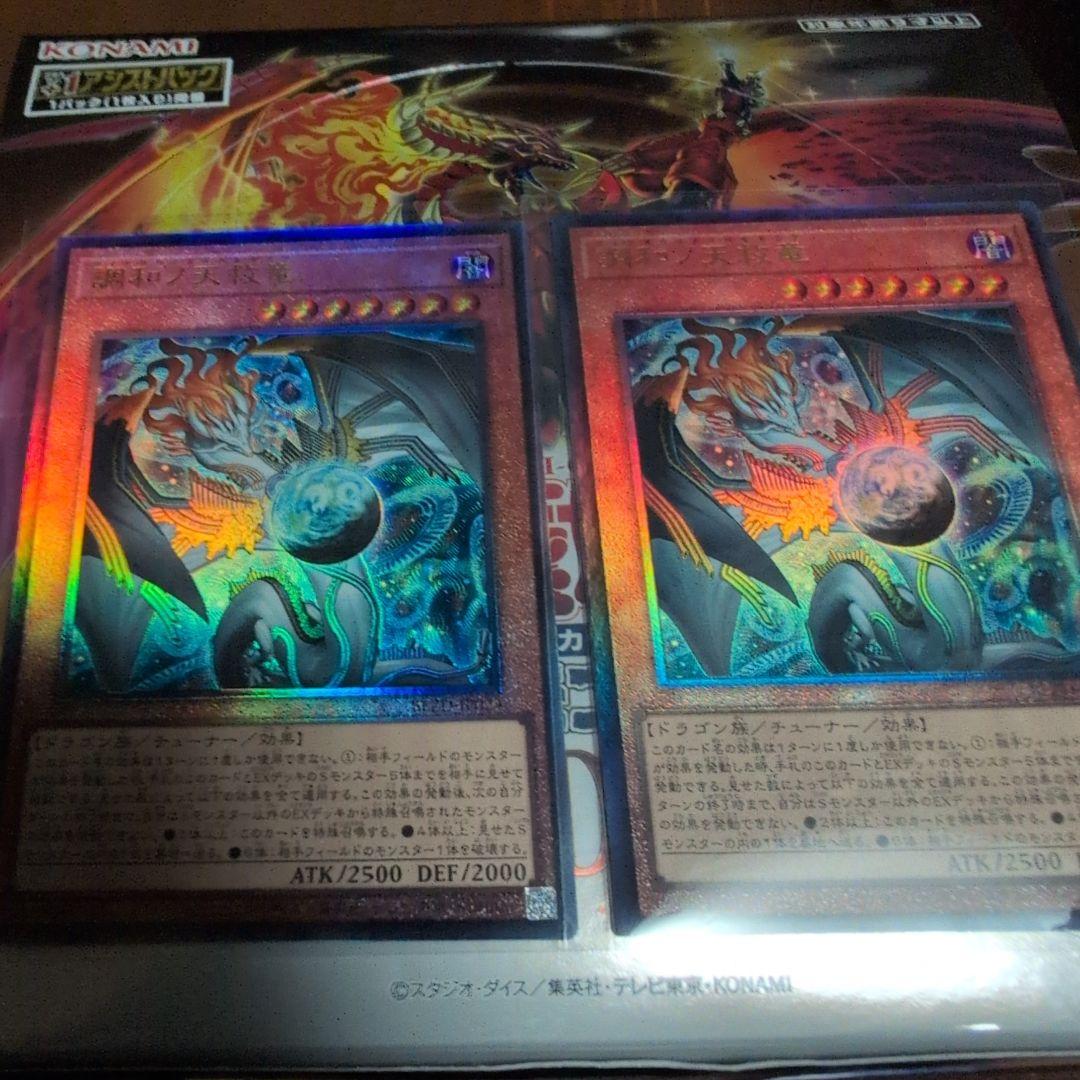 調和ノ天救竜 フィドラウリス=ハルモニア　レリーフ　2枚