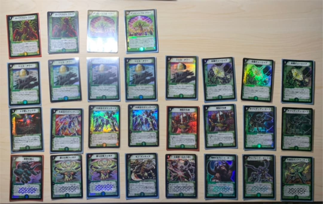 デュエルマスターズ デュエマ　レアのみ（プロモ含む）まとめ売り　128枚　引退品