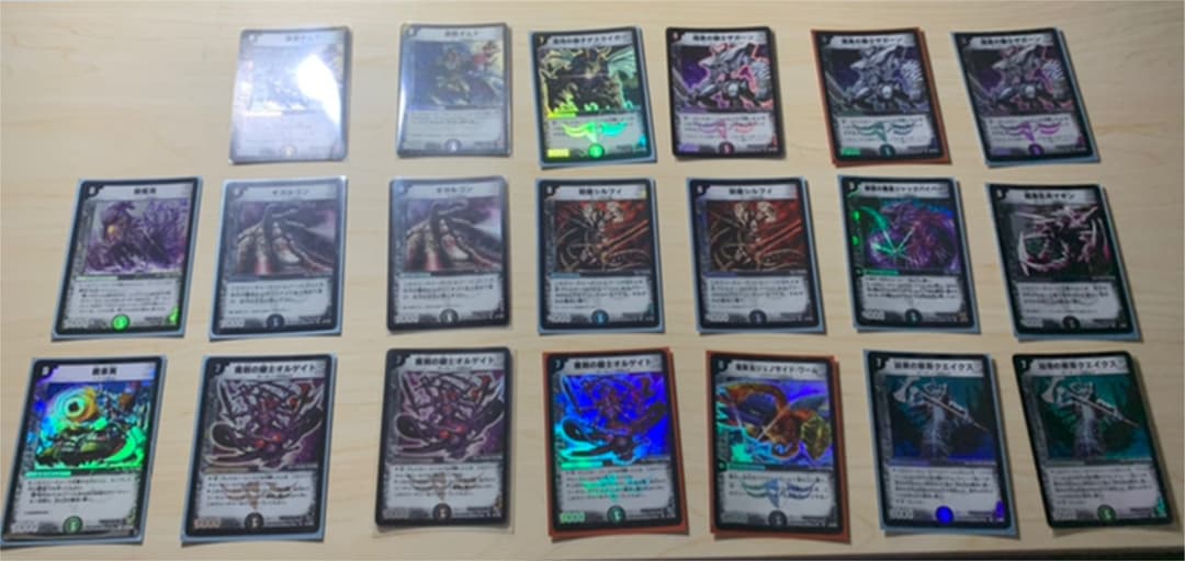デュエルマスターズ デュエマ　レアのみ（プロモ含む）まとめ売り　128枚　引退品