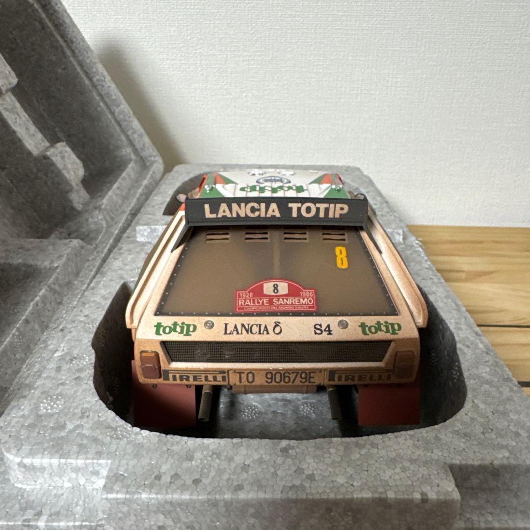 AUTOart 1/18 ランチア デルタ S4 1986 サンレモ・ラリー