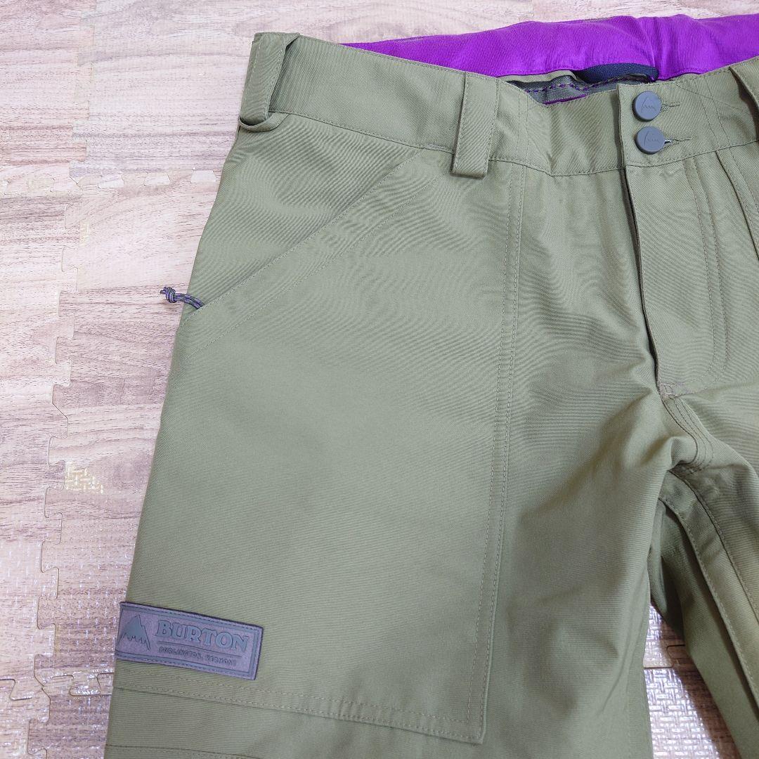BURTON ゴアテックス パンツ Mサイズ メンズ カーキ スノーボード