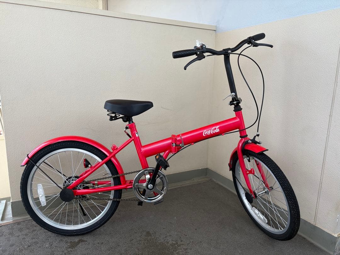 コカ・コーラ折り畳み自転車　20インチ【非売品】