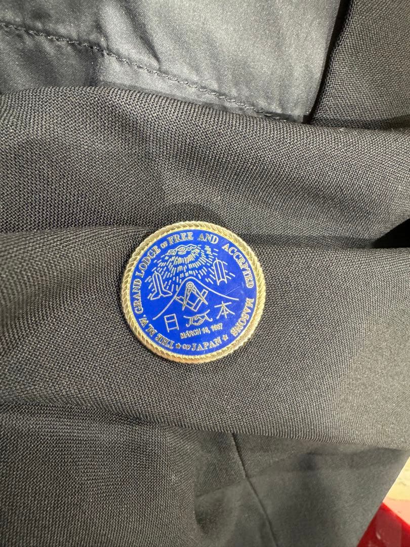 激レア フリーメイソン 東京グランドロッジ　会員限定　ピンバッジ