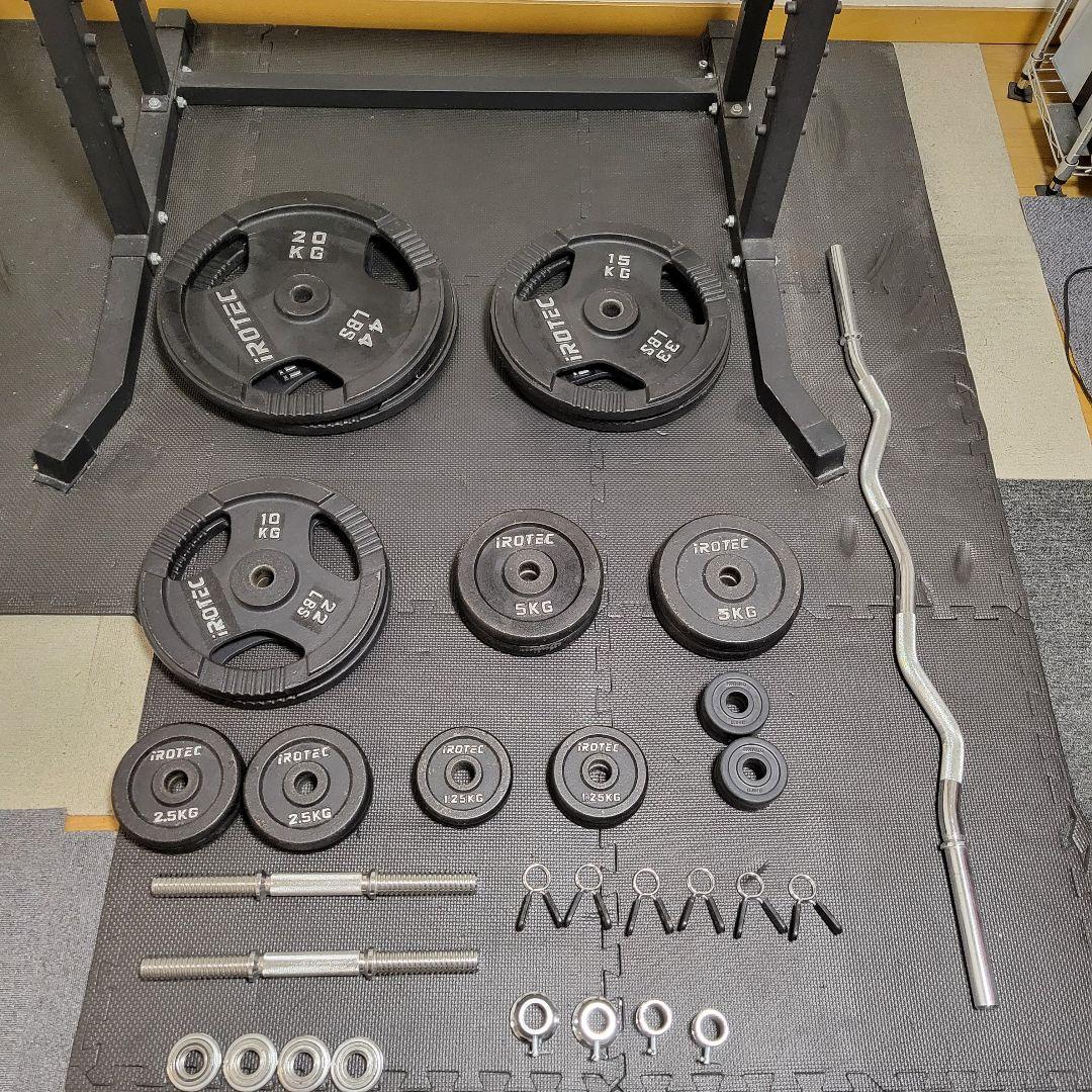 アイロテック　IROTEC　IVANKO　バーベル ダンベル　セット