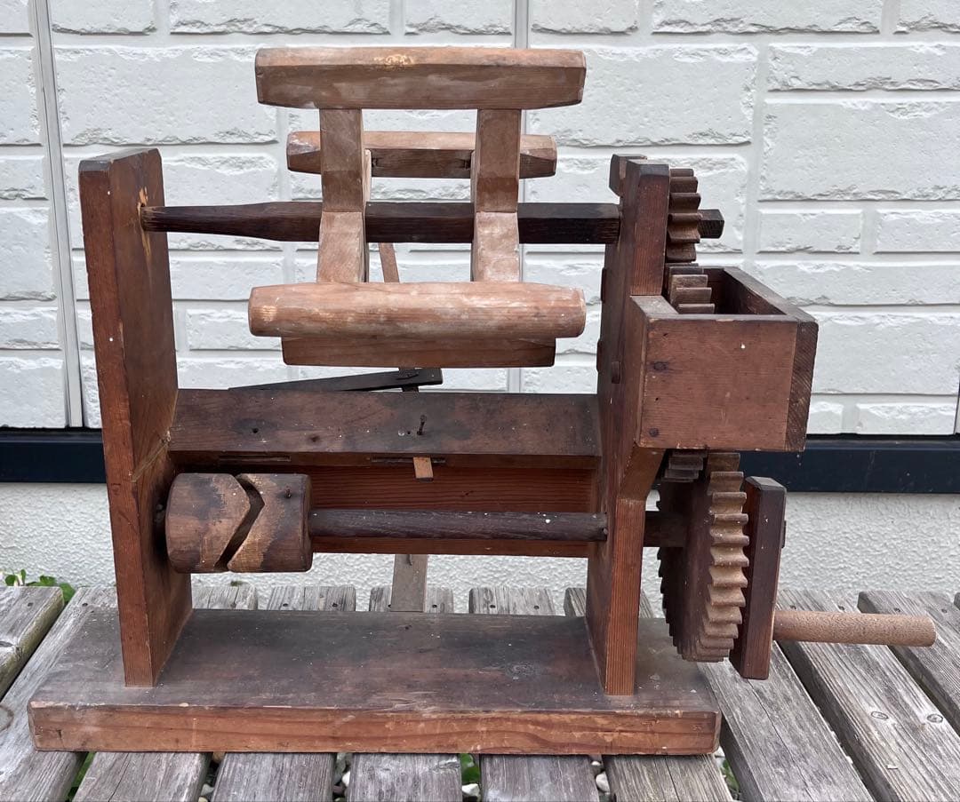 [引き取り限定] 古道具　骨董　糸巻き機