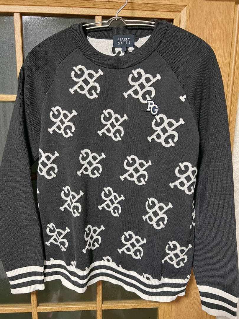 PEARLY GATES ロゴセーター