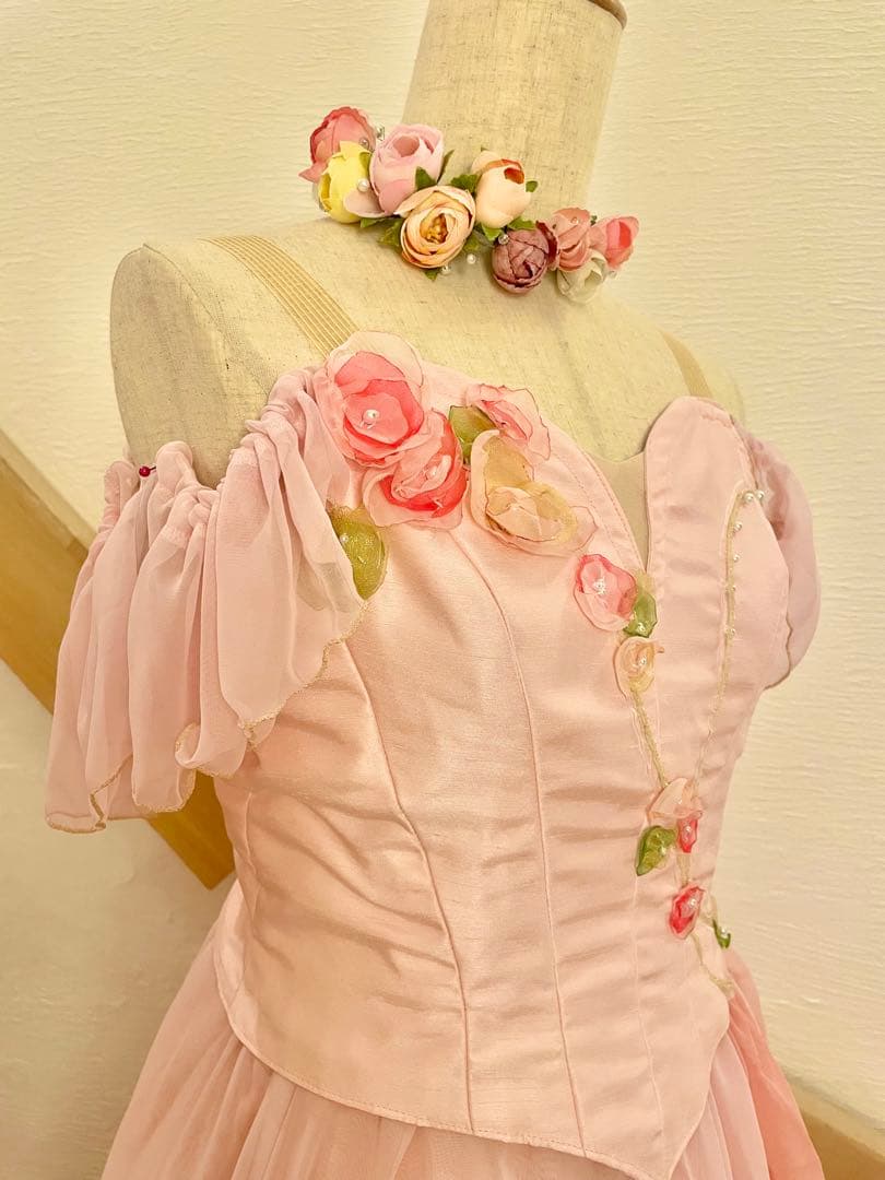 バレエ衣装　SLサイズ　ピンク系