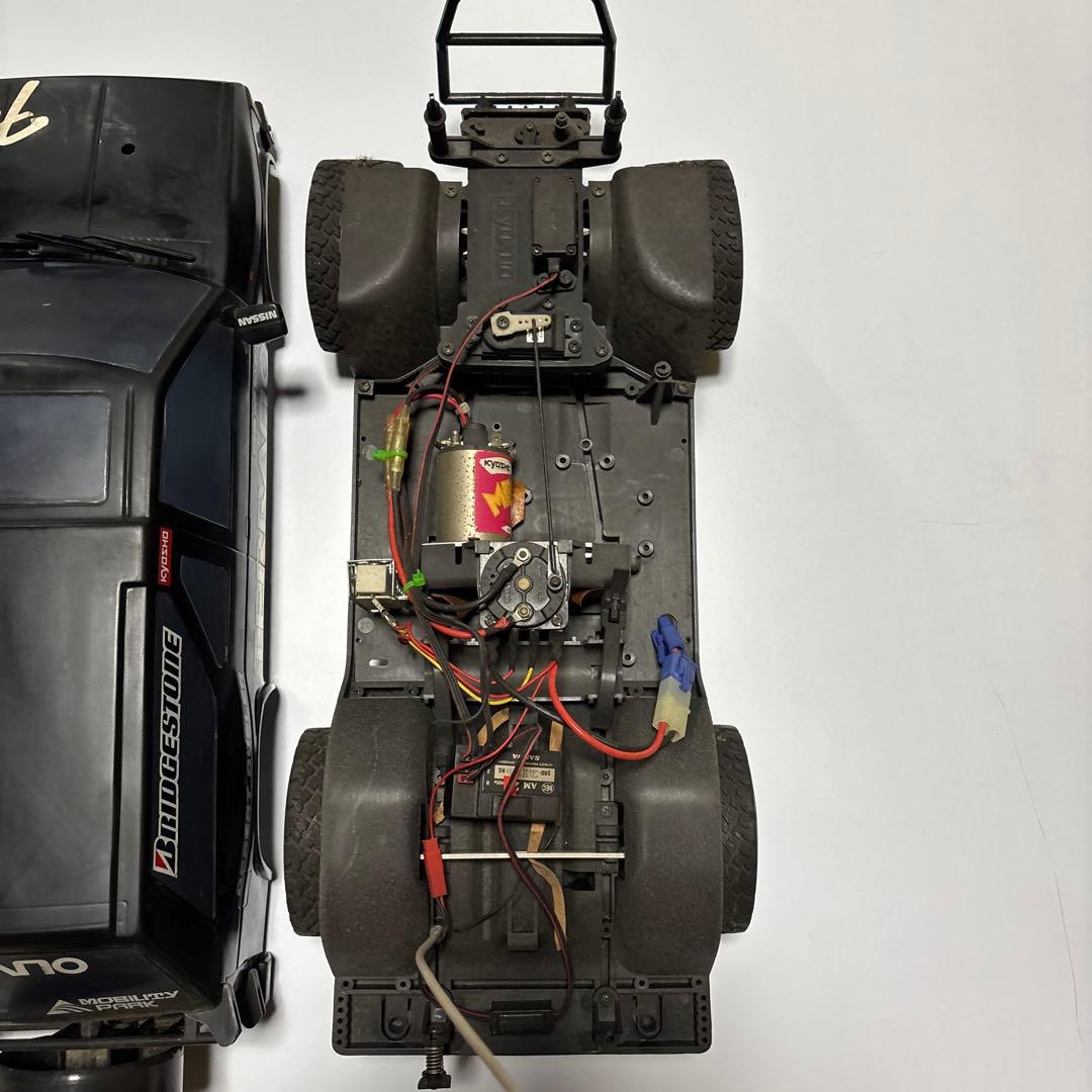 京商kyosyo ニッサンテラノ　ラジコン （ジャンク扱い）取説、組立説明書付