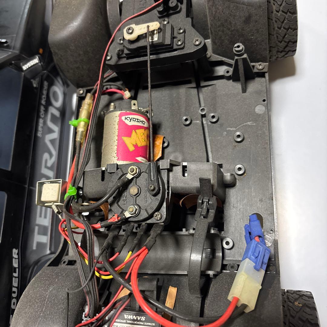 京商kyosyo ニッサンテラノ　ラジコン （ジャンク扱い）取説、組立説明書付