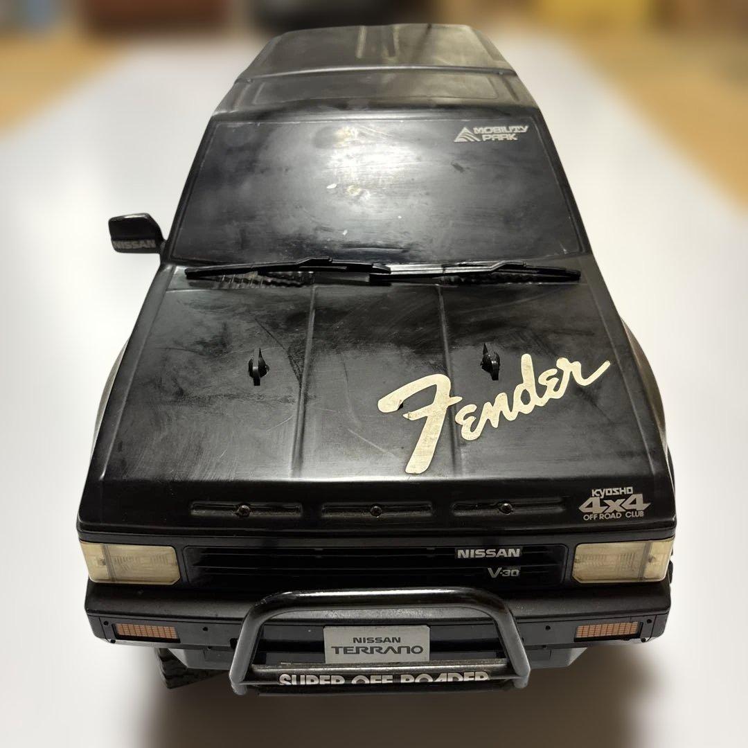 京商kyosyo ニッサンテラノ　ラジコン （ジャンク扱い）取説、組立説明書付