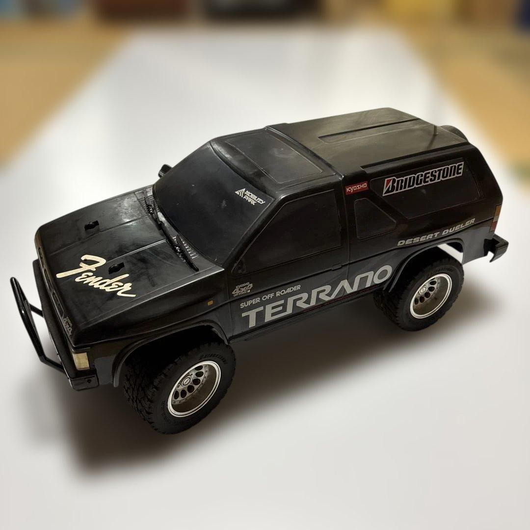 京商kyosyo ニッサンテラノ　ラジコン （ジャンク扱い）取説、組立説明書付