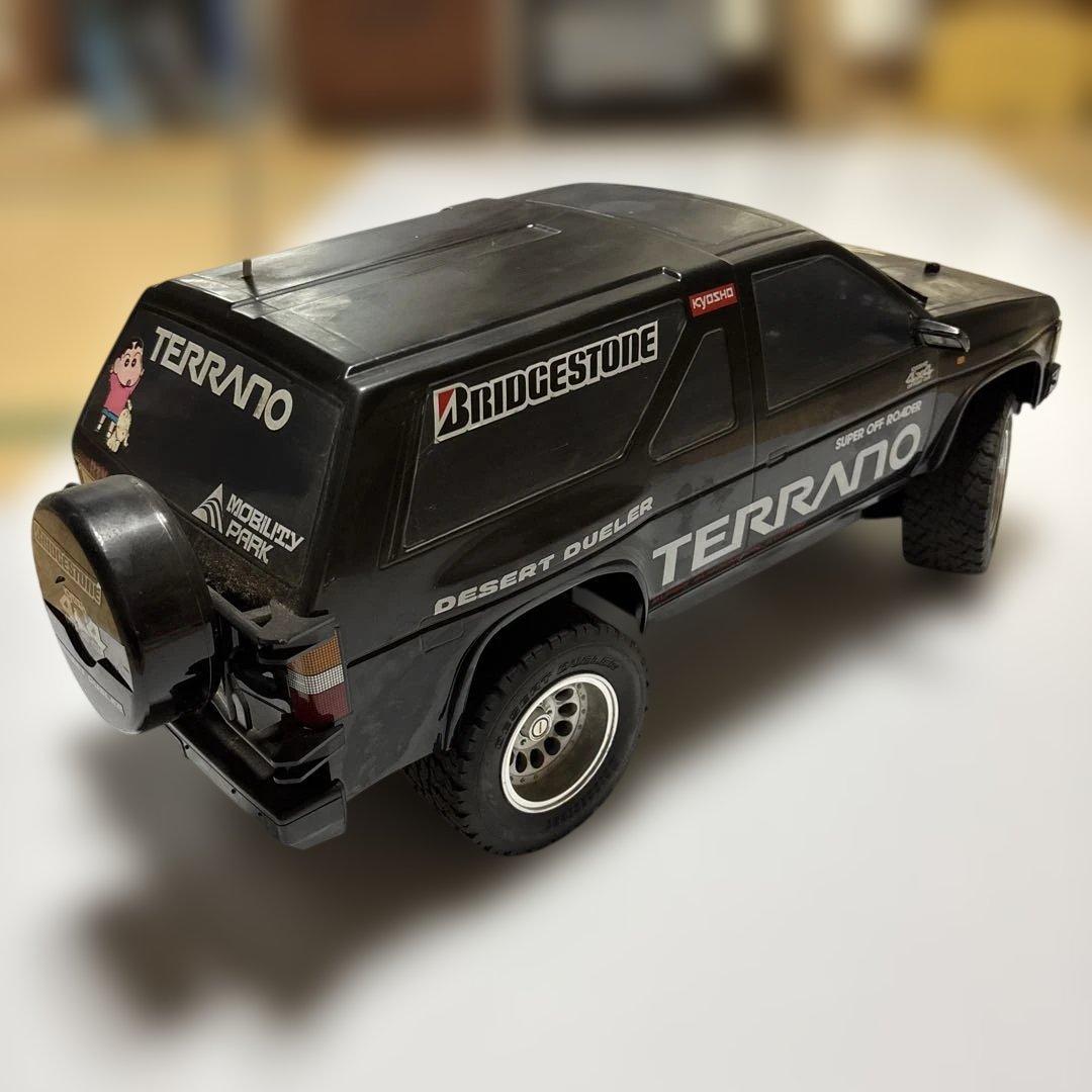 京商kyosyo ニッサンテラノ　ラジコン （ジャンク扱い）取説、組立説明書付