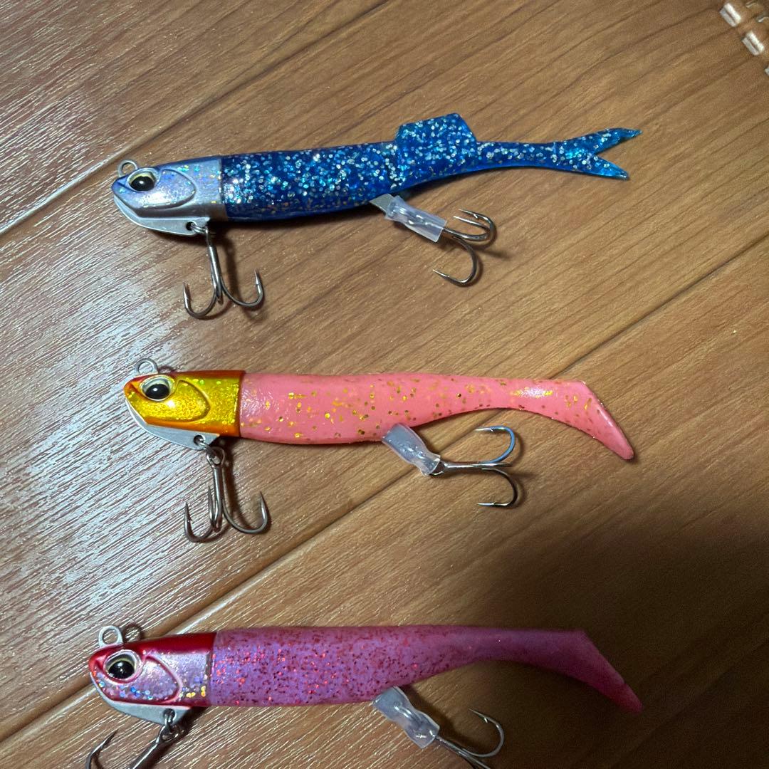 DUOビーチウォーカーハウル各種16個+交換用ワーム7個セット未使用品