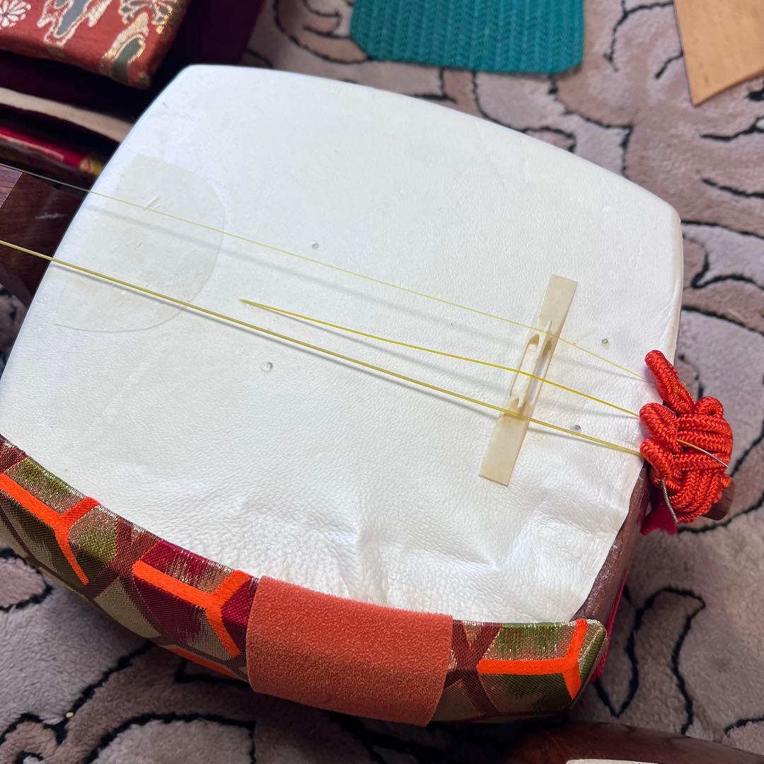 三味線 ジャンク品 2点セット 付属品付き