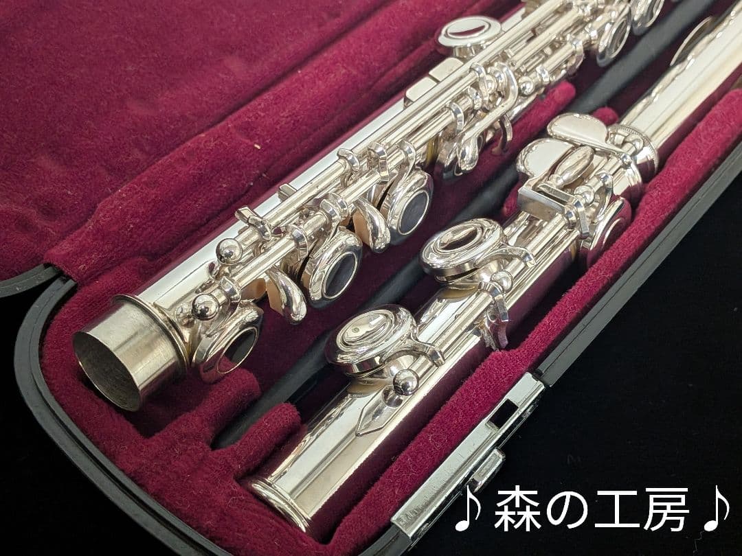 中古フルート専門店‼️部活応援‼️銀メッキヤマハフルートYFL211SⅡ Eメカ