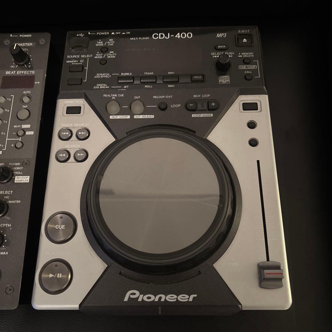 Pioneer パイオニア CDJ-400 & DJM-400 セット
