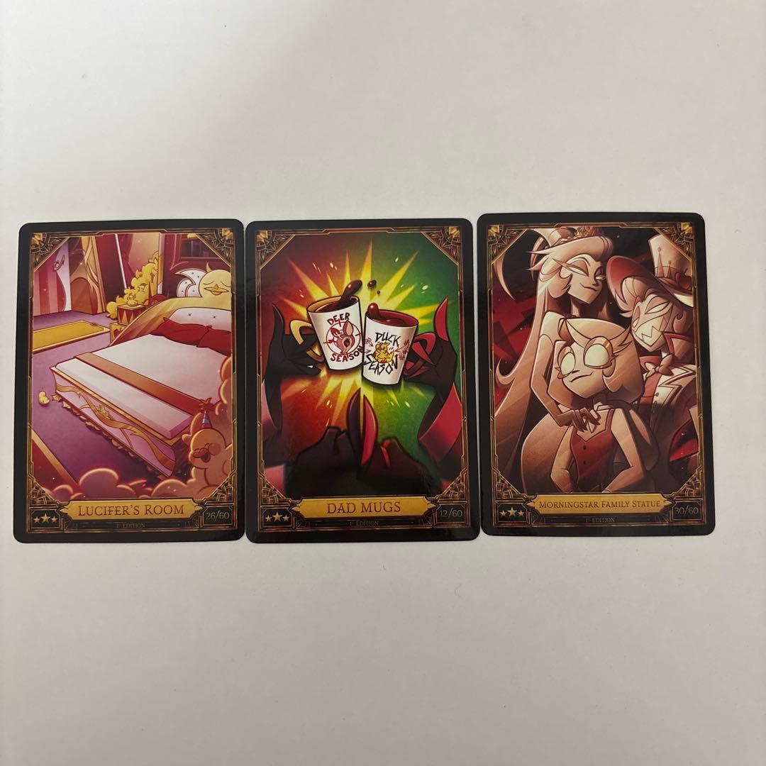 ハズビンホテル　トレカ　ルシファー