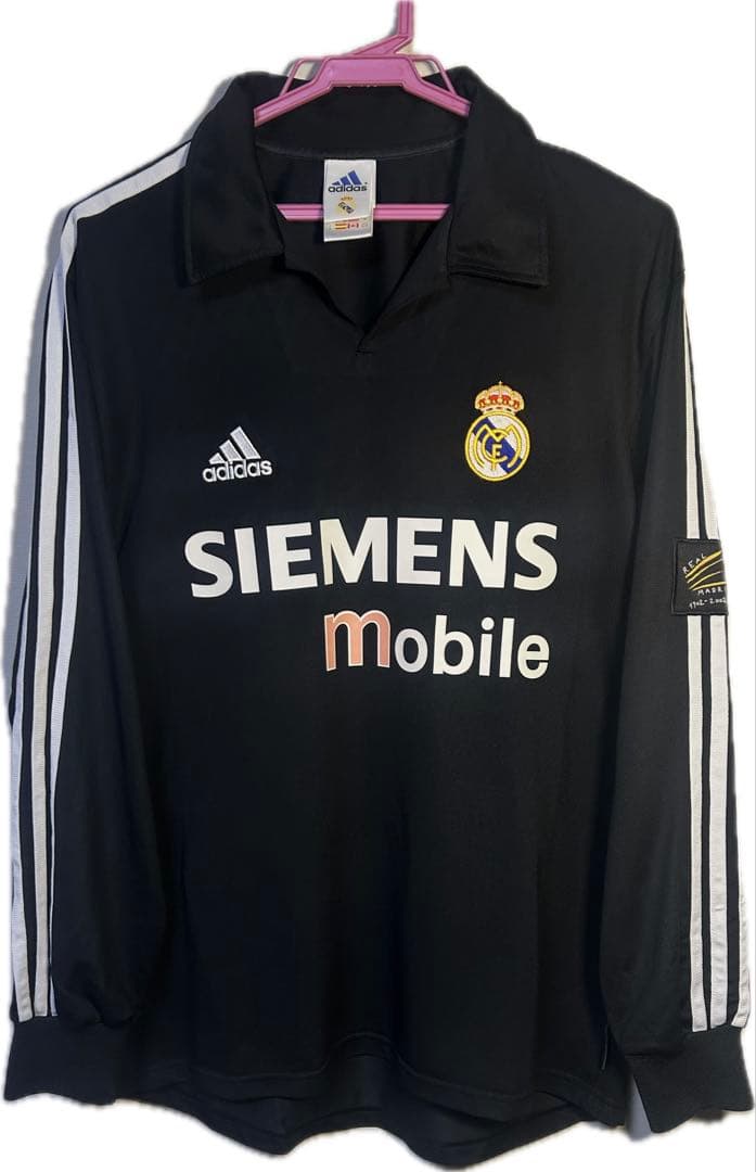 アディダス　レアルマドリード　02/03 100周年　長袖　ユニフォーム