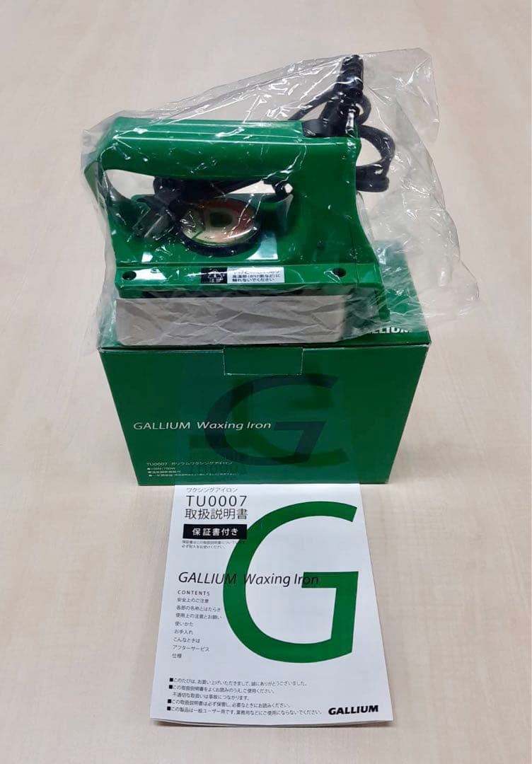 ガリウム　ワキシング アイロン　ホットワックス　GALLIUM　スノーボード