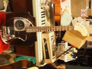 激レア！１９８０年代！約３０年前のフェルナンデス クリスタル象さんギターです！