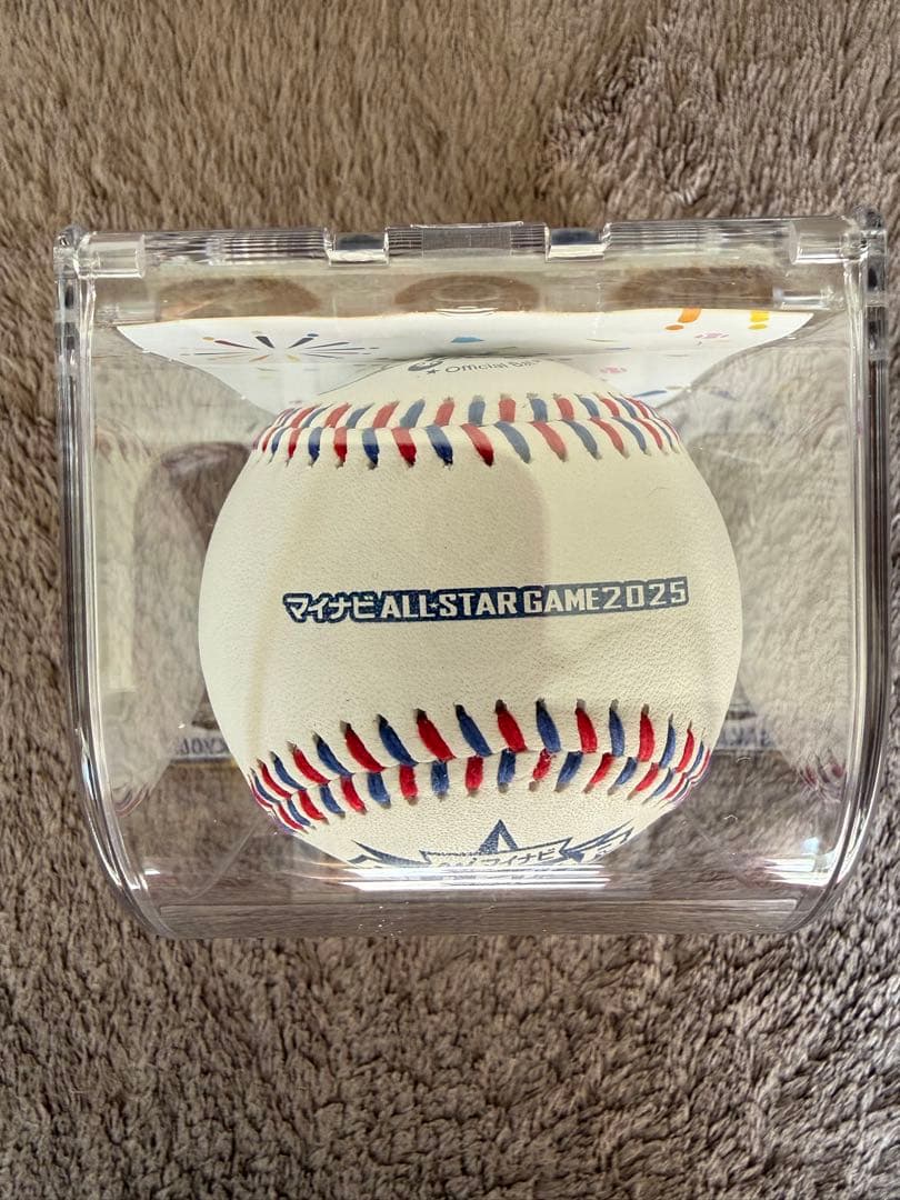 2025年オールスター阪神タイガース 佐藤輝明選手 直筆サインボール