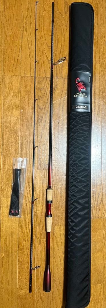 ワールドシャウラ　2831 スピニング　シマノ　ロッド　トルザイト　2ピース