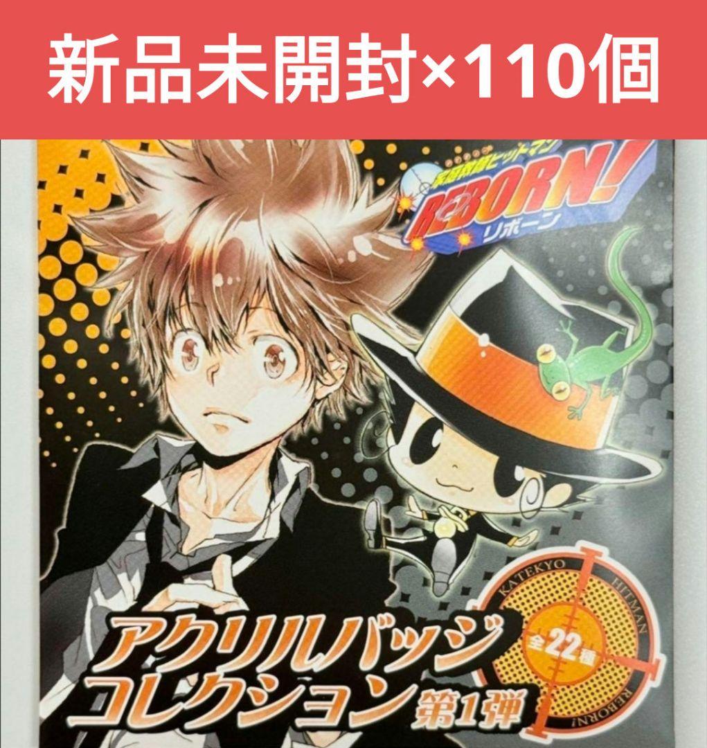 新品未開封 REBORN アクリルバッジコレクション　第1弾 110個