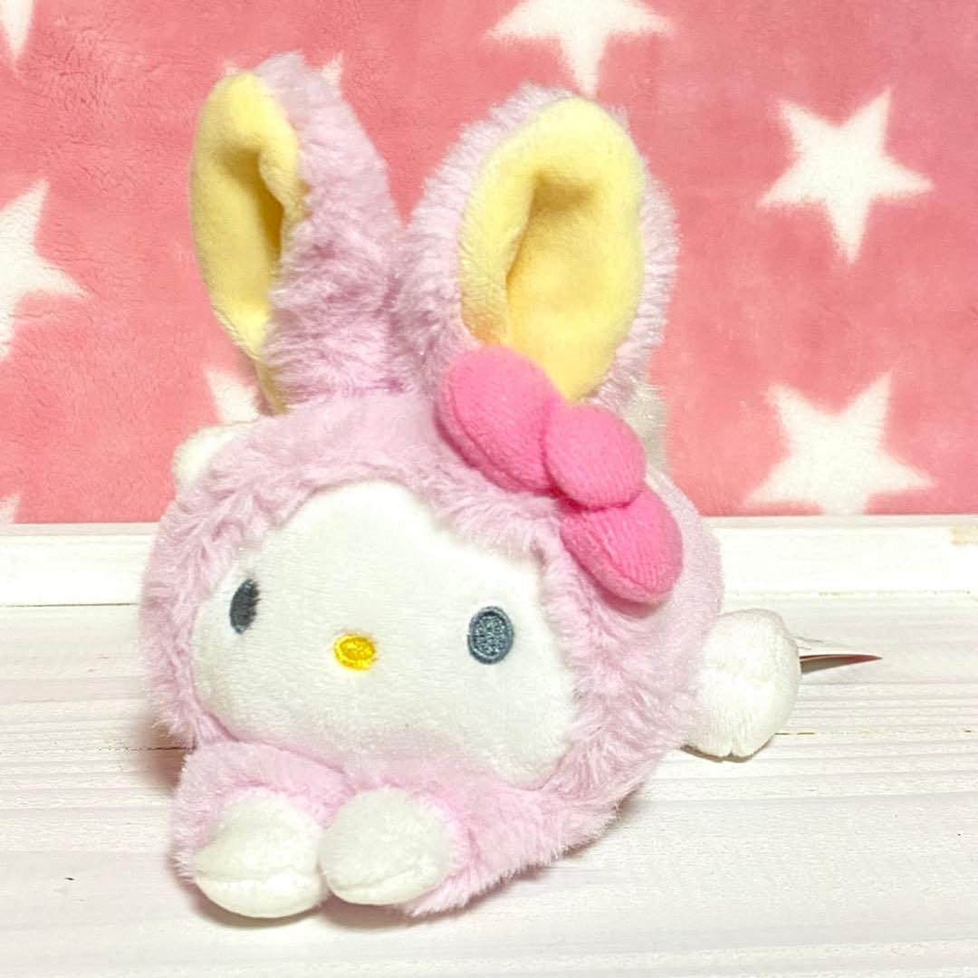 ハローキティ　マメプチうさぎ　ぬいぐるみ　うさぎ　キティ　サンリオ　希少