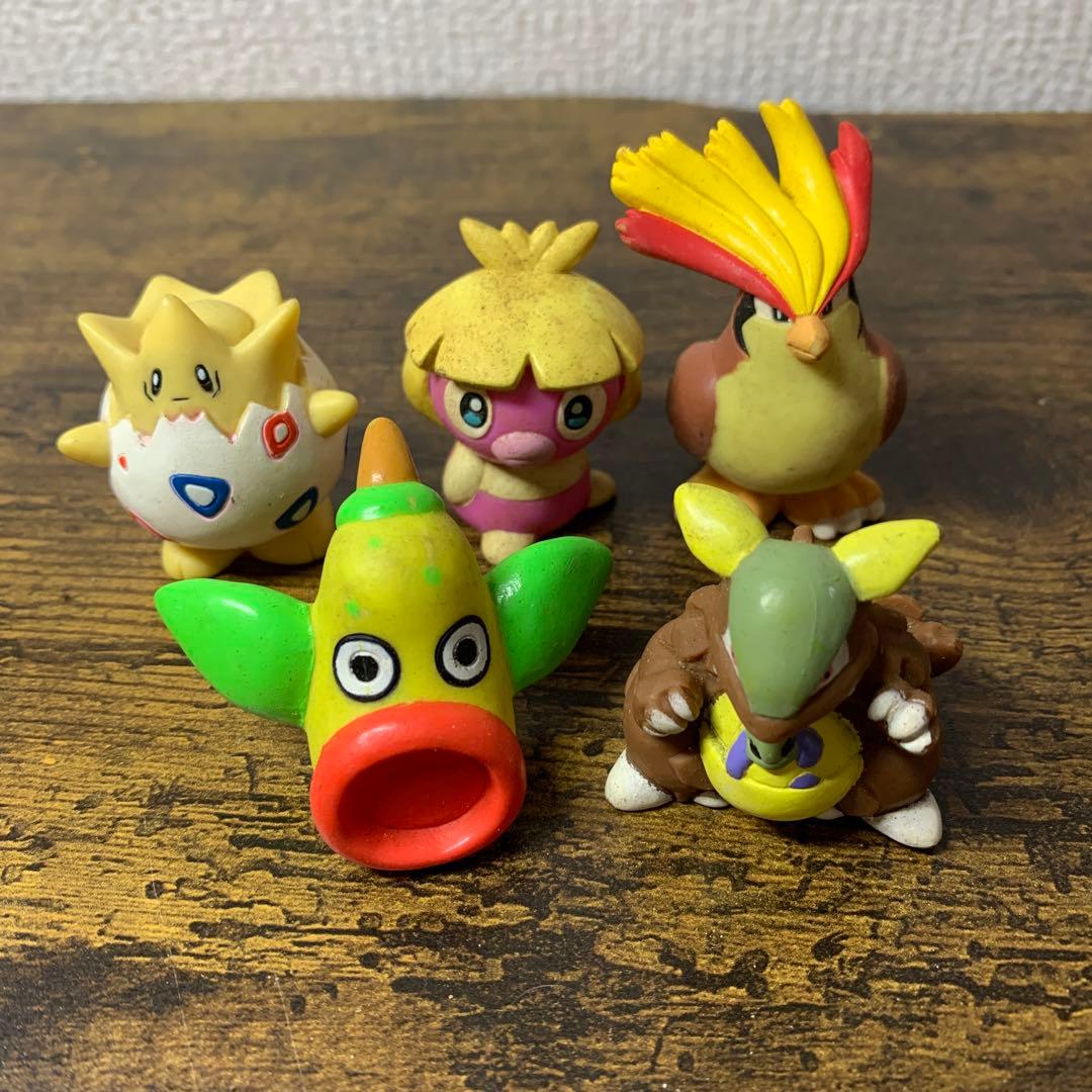 3F 【希少・当時物】ポケモンキッズ 指人形 14体まとめ売りソフビ