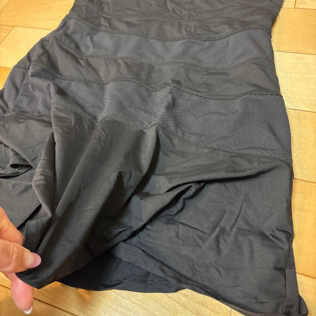 LIja リージャ　テニスウェア　ブラックタンクトップスカート