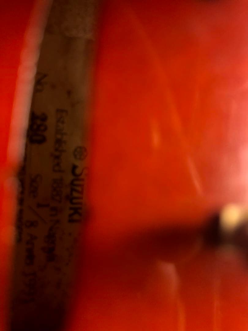 【駒&魂柱調整済】Suzuki分数バイオリンNo280 1/8 1991