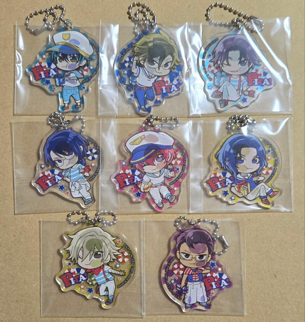 新テニスの王子様 ぴた！でふぉめ アクリルキーホルダー 全種 新テニ ぴたでふぉ