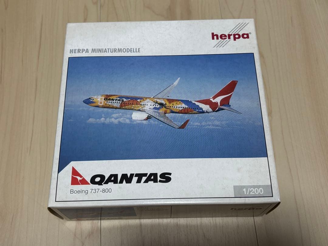 ヘルパ 1/200 QANTAS B737 Yananyi Dreaming