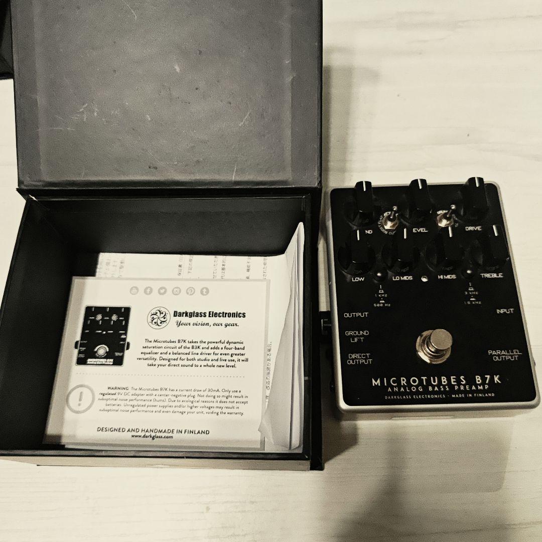 MICROTUBES B7K アナログベースプリアンプ