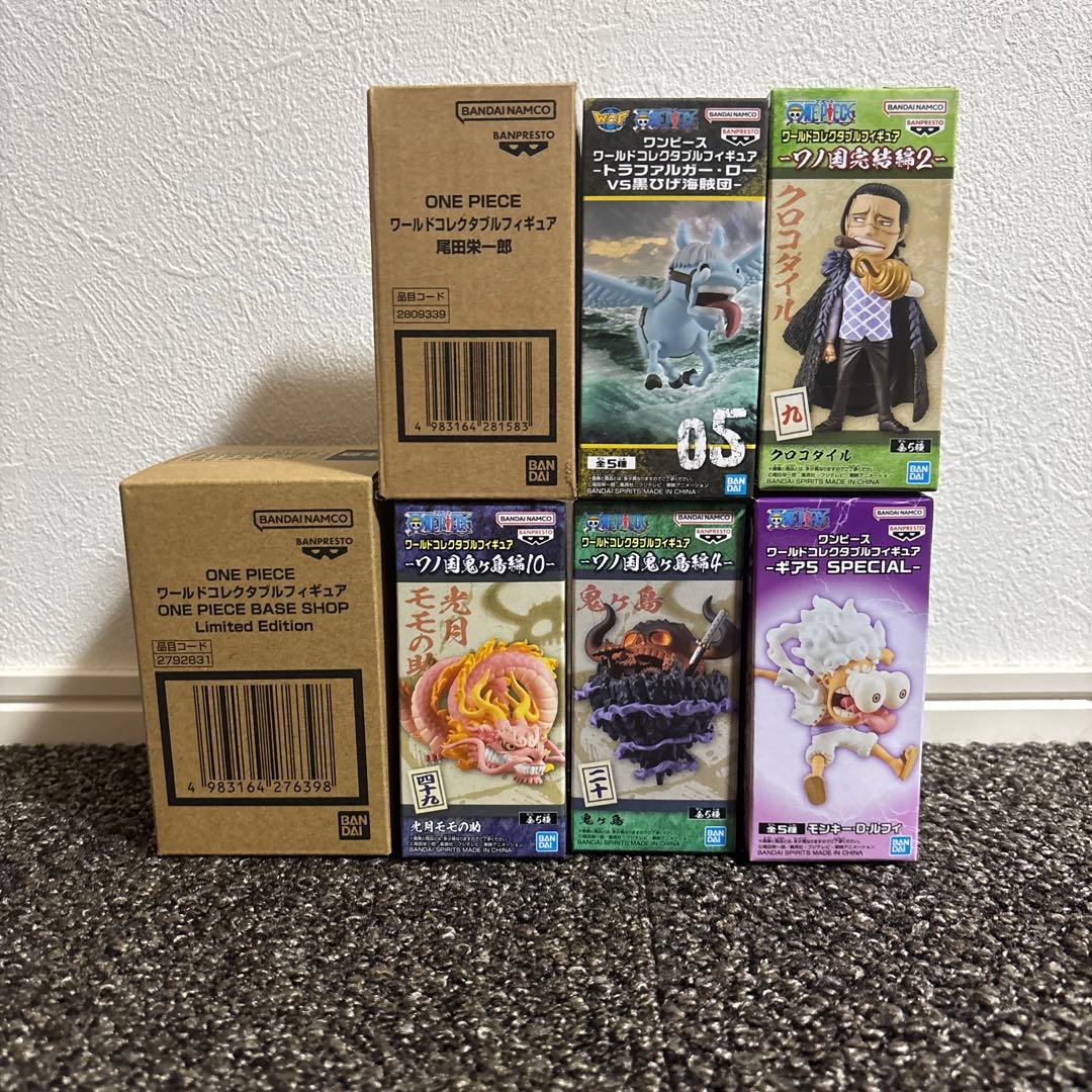 ONEPIECEBASESHOP限定 ワーコレフィギュア2種 レアアソート 5種