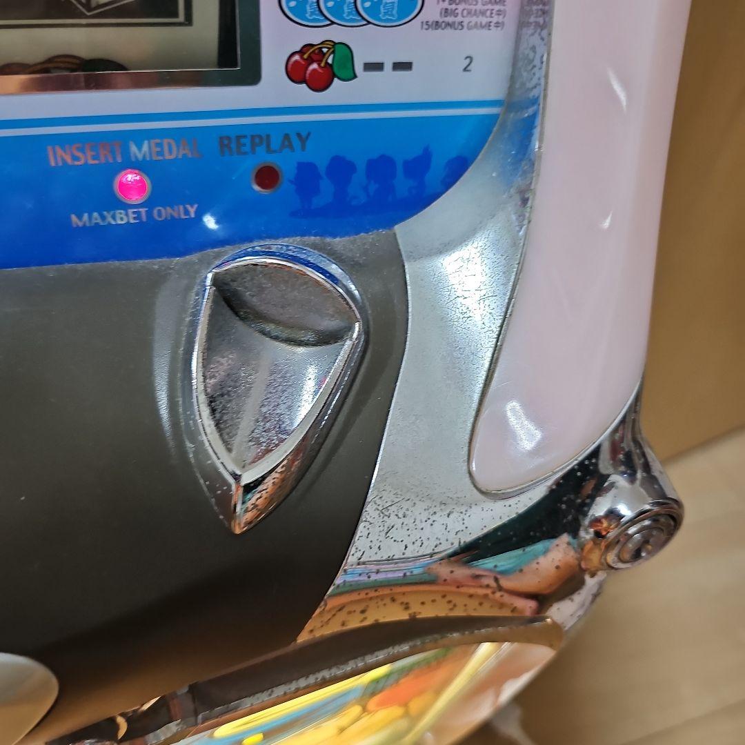 初代　4号機　押忍！番長　実機　漢湯　データカウンター　不要機　メダル付き