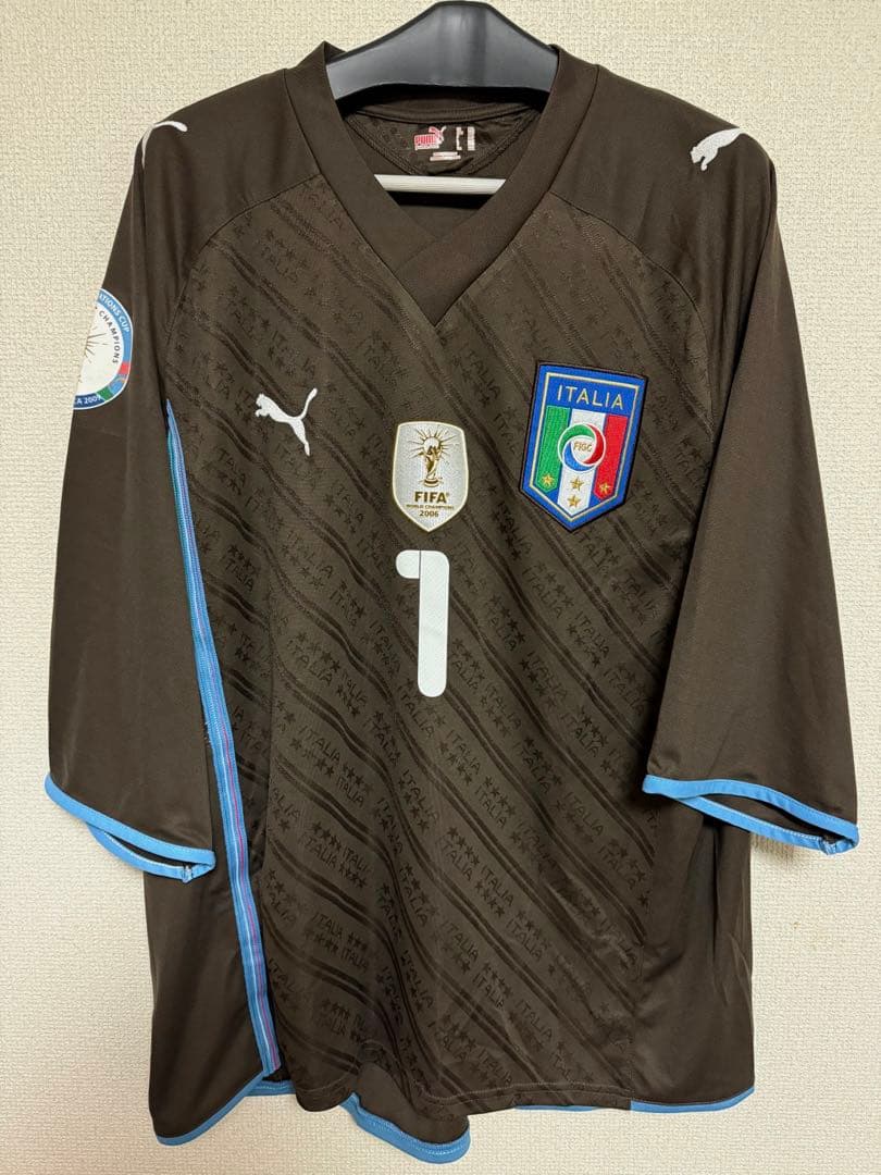 イタリア代表 ブッフォン 選手支給品 ユニフォーム 限定 激レア