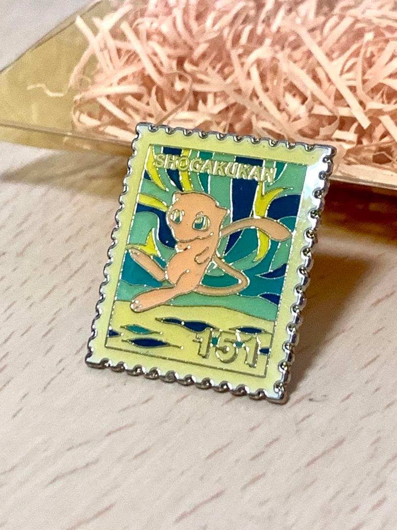 ポケモン　スタンプバッジ　ピンバッジ　ミュウ