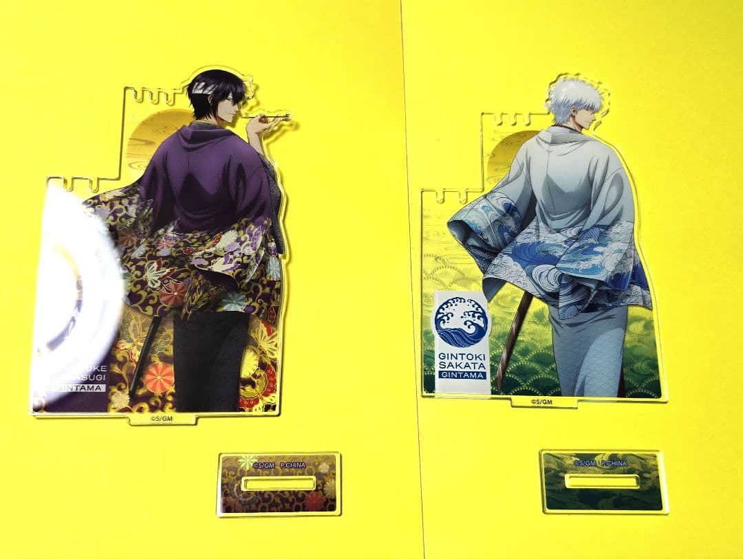 銀魂 坂田銀時 高杉晋助 フック付きアクリルスタンド 見返り THEFINAL