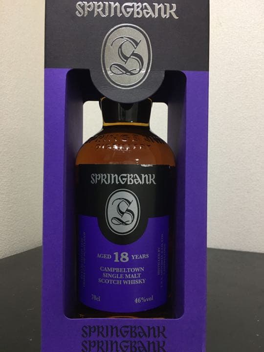 スプリングバンク 18年700ml 46%/SPRINGBANK