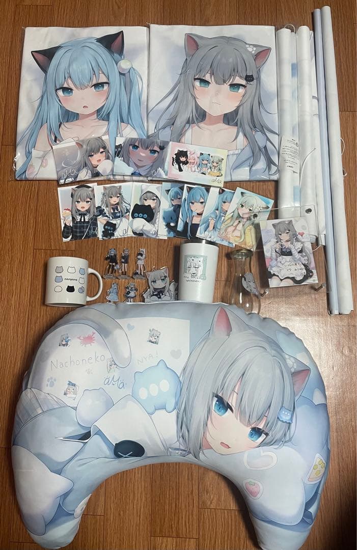 甘城なつき Nachoneko なちょ猫 猫羽 雫 グッズ　※個別写真もあります