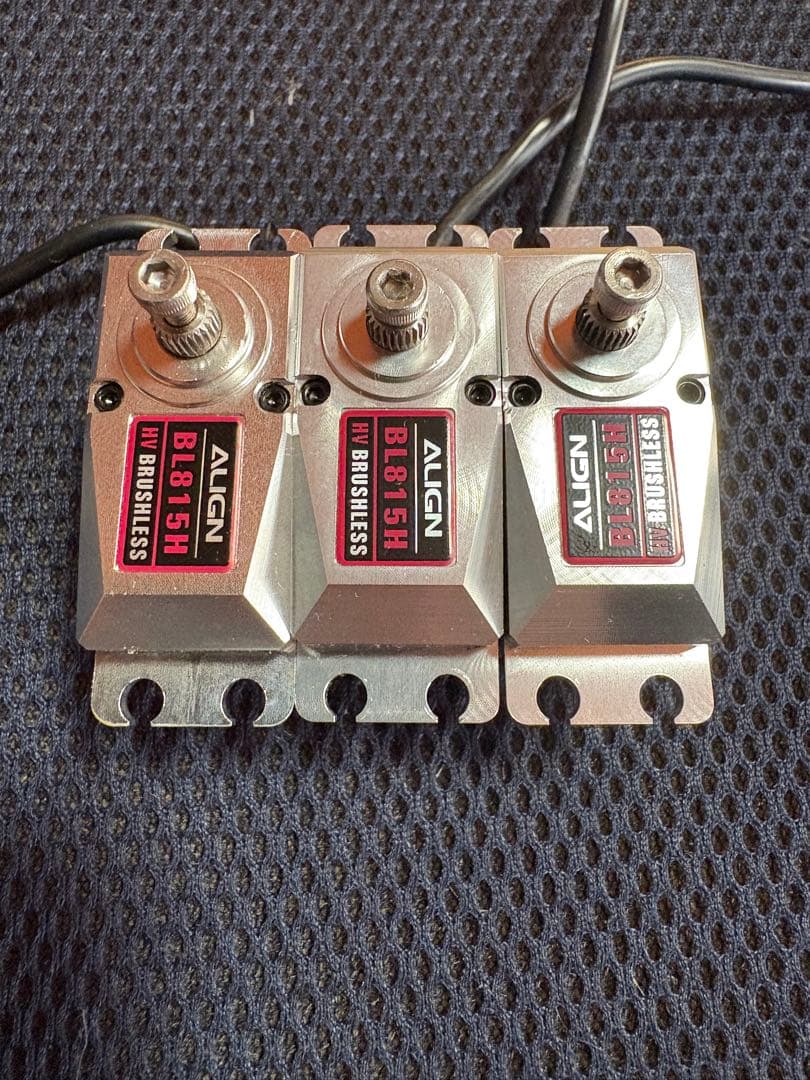 ALIGN BL815H ブラシレスサーボ 3個セット　動作確認済みです。