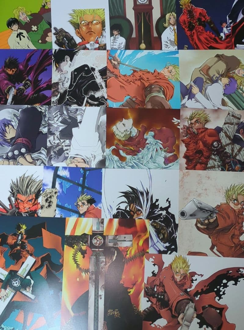 TRIGUNトライガン 原画 イラストシート ポートフォリオ